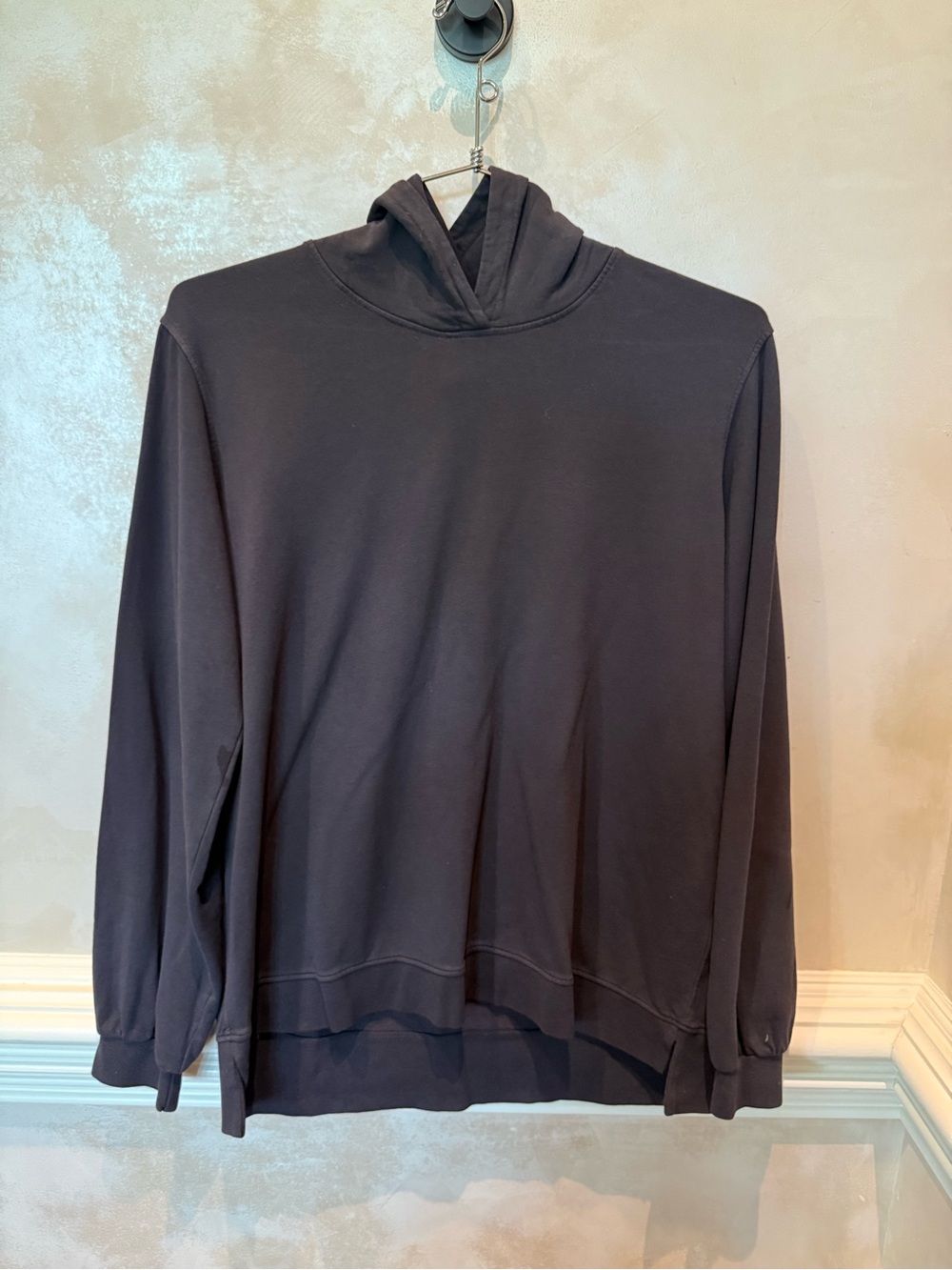 Peter Millar Black Women's Lightweight Hooded Pullover